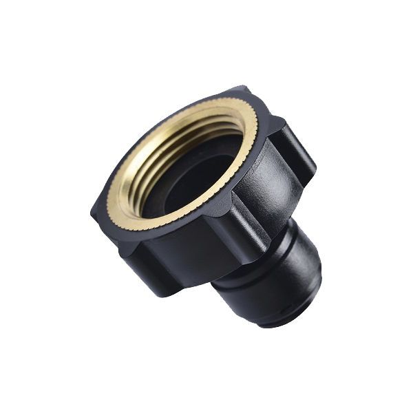 Steckanschlussverbinder Push-In, Innengewinde 3/4 NH, O.D. Schlauchgroesse 8mm