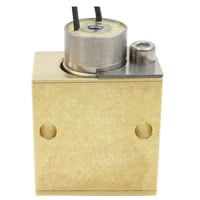 Ø15mm bloc de montage pour les vannes micro en Alu - G1/8