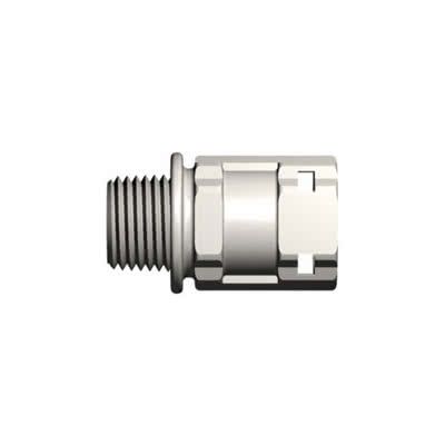 Collection 4 - Raccord femelle à passage libre, filetage 1/8 NPT, en nylon blanc