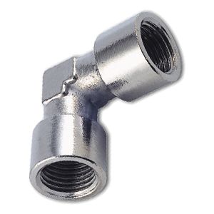 Raccord à vis angulaire avec BSPP et filetage métrique