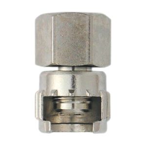 Connecteur femelle avec écrou moleté