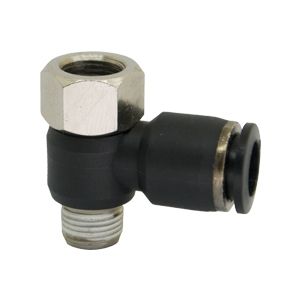 Connecteur Banjo-L femelle rotatif avec filetage BSPT nickelé