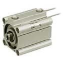 SMC Pneumatique - C (D) Q2 (* H) * D, cylindre compact, double effet, la tige de piston d'un côté, même pour l'hydraulique à basse pression, (trou traversant), l'air comprimé, 12, la norme proposée, 15, sans que le codeur de signal
