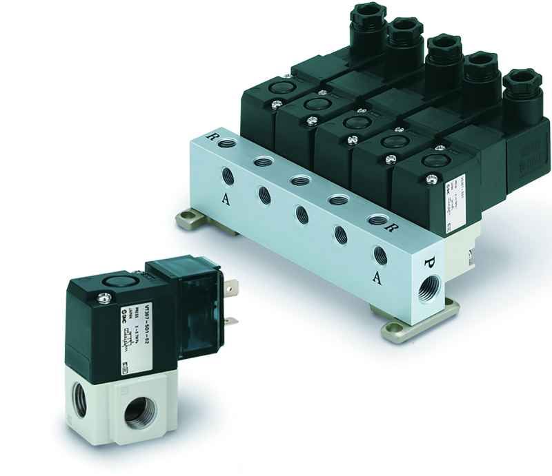 SMC Pneumatics - Électrovanne 3/2 voies à commande directe [VT307]