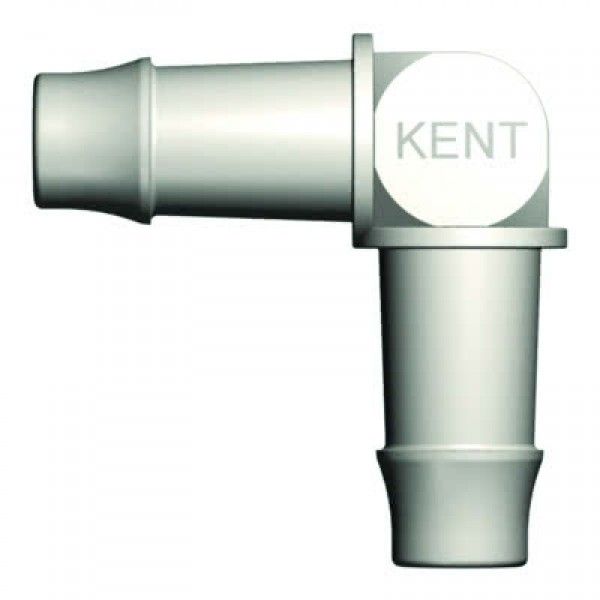 Raccord coudé 90° en polypropylène naturel 5/16 pour tuyau Ø 8 mm