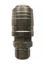 Connecteur mâle à connexion rapide avec filetage BSPT, DN 5.2