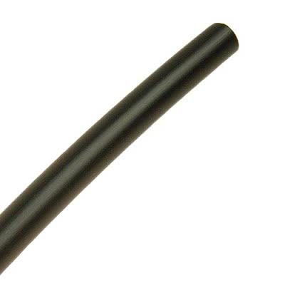 Polyéthylène tube (PE), noir, 4,0 x 2,0 mm (OD x ID)