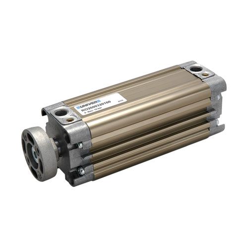 Univer - série RO cylindre compact UNITOP tubulaire octogonal - Ø rotatif 16 ÷ 63 mm, la tige de piston en acier chromé avec filetage intérieur et la bride DW version standard, Ø32, 25