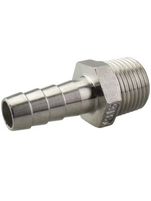 Vis-tuyau, en acier inoxydable, de forme conique, R 1/4