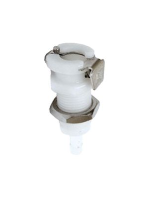 Raccord rapide pour cloison avec raccord de tuyau