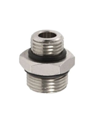 Nipple double réduit avec filetage BSPP, joint torique