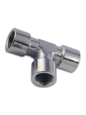 Pièce en T avec BSPP et filetage femelle métrique,