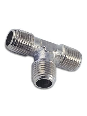 Pièce en T BSPT et filetage métrique