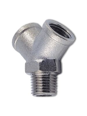 Pièce en Y avec filetage BSPT, filetage 2xinternal, filetage 1xOuter