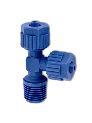 Raccord rapide en T sur le côté avec filetage mâle BSPT