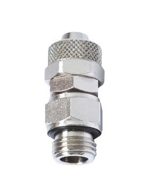 Raccord rapide pivotant avec filetage mâle BSPP et joint torique