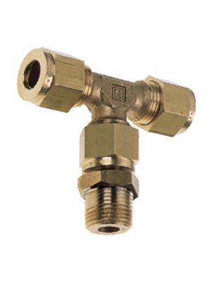 Pièce en T avec filetage externe rotatif BSPP