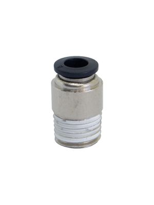 Connecteur mâle à six pans creux avec filetage BSPT nickelé