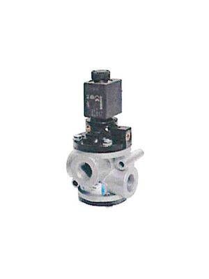 Univer - Electrovanne pour aspirateur 02.03 NO - commande pneumatique air auxiliaire G1 / 2