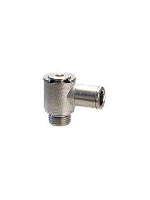 Univer - Push-laiton nickelé Angle, tête cylindrique pouvant pivoter avec un insert Allen Ø 5 mm M5