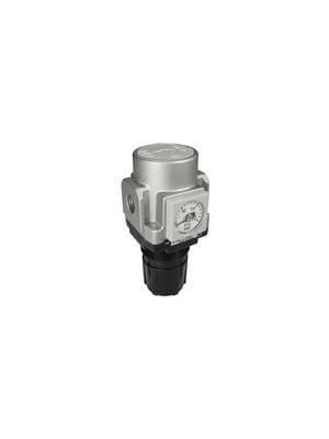 Plaque d'adaptation de manomètre pneumatique SMC (joint torique, 1 vis, 2 vis de fixation)