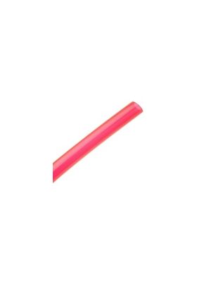 Tube polyuréthane (PU), rouge, certifié alimentaire, 12.0mm x 8.0mm (OD x ID)