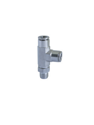 Connecteur en T mâle avec filetage BSPT sur le côté