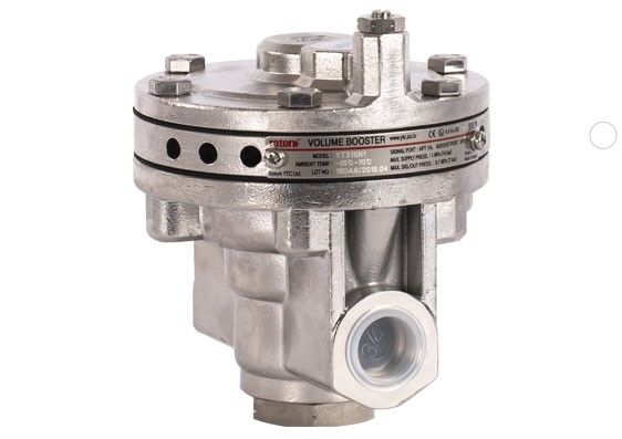 YTC Booster de volume acier inoxydable 3/4 NPT