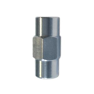 Clapet anti-retour avec filetage BSPP en Inox AISI 316L