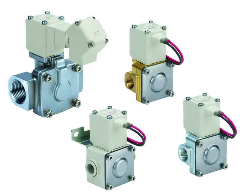 SMC Pneumatic - Électrovanne 2/2 voies pilotée [VXD]