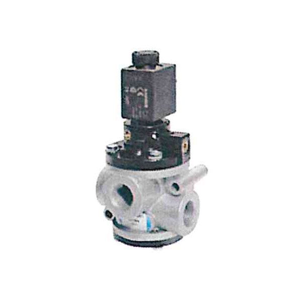 Univer - Electrovanne pour aspirateur 02.03 NO - commande pneumatique air auxiliaire G1 / 2