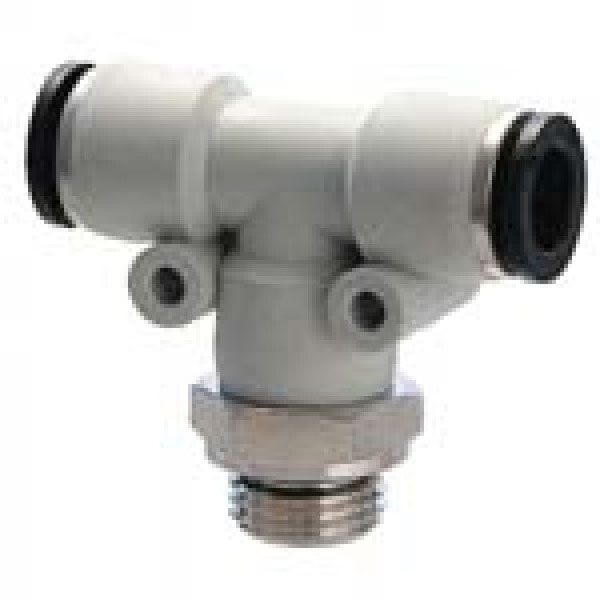 Univer - dans raccord en forme de T, le fil central, mâle Ø 4 mm M5