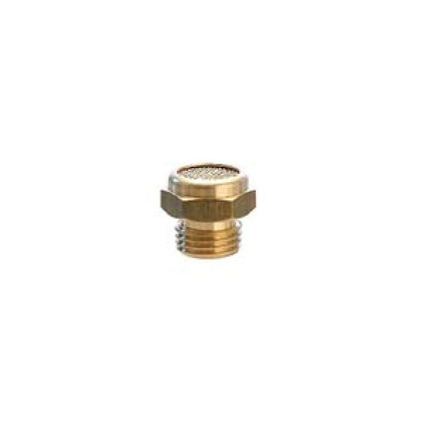 Univer - silencieux, plat, bronze fritté