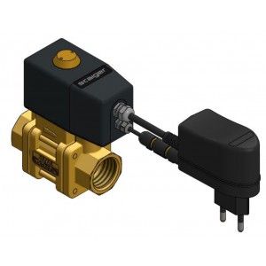 Moniteur d'eau 3/4 "2/2 voies - électrovanne 20,0 mm NW avec câble de capteur 5,0 m MW 262 successeur 671-000-064