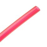 Tube polyuréthane (PU), rouge, certifié alimentaire, 12.0mm x 8.0mm (OD x ID)