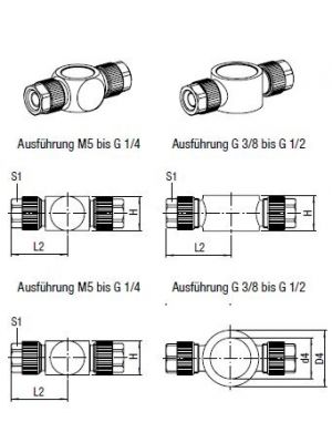 AVS-162M-S T-Schwenk-Verbinder