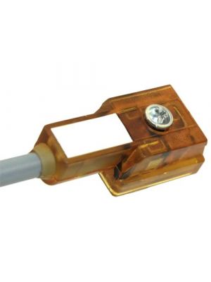 Type de connecteur femelle vive B (I) 12 V / 24 V avec LED et suppression - 3,0m câble PUR