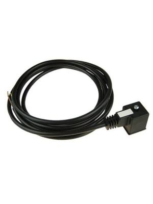 Branchez avec le type 2 m de câble A, DIN EN 175301, 7000 pour la série solénoïdes