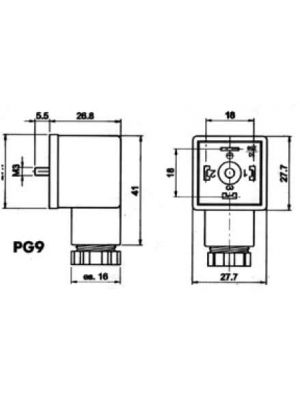Appareil Connecteur type A, DIN EN 175301