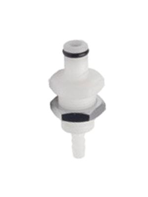 Raccord de cloison avec raccord de tuyau