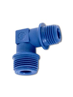 Pièce en L réduite avec filetage BSPT