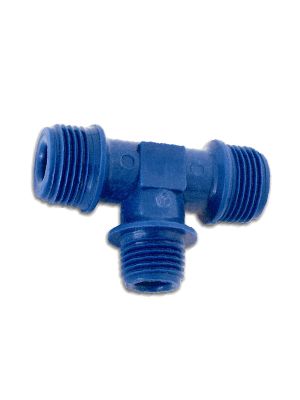 Pièce en T réduite avec filetage mâle BSPT