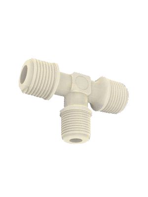 Pièce en T avec filetage extérieur BSPT