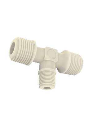 Pièce en T réduite avec filetage mâle BSPT
