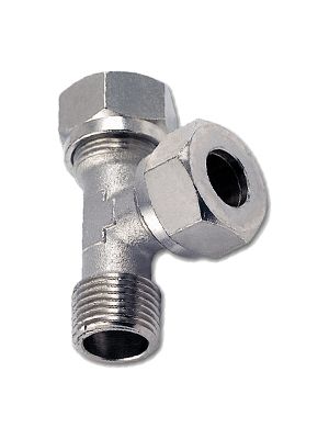 Raccord en T sur le côté avec filetage mâle BSPT