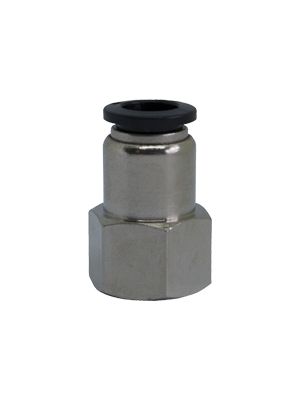 Connecteur mâle avec filetage femelle BSPP nickelé