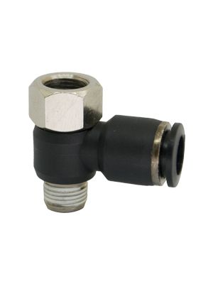 Connecteur Banjo-L femelle rotatif avec filetage BSPT nickelé