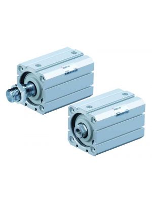 SMC Pneumatique - C (D) 55, un cylindre compact ISO (ISO21287), double effet, simple tige