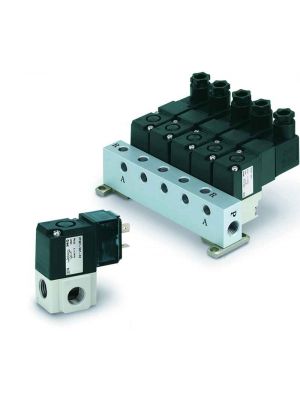 SMC Pneumatics - Électrovanne 3/2 voies à commande directe [VT307]
