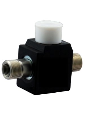 2/2-voies électrovanne en ligne BMV70303VAV40 230VAC acier inoxydable - 2 x G3 / 8 "mâle, G1 / 4" IG